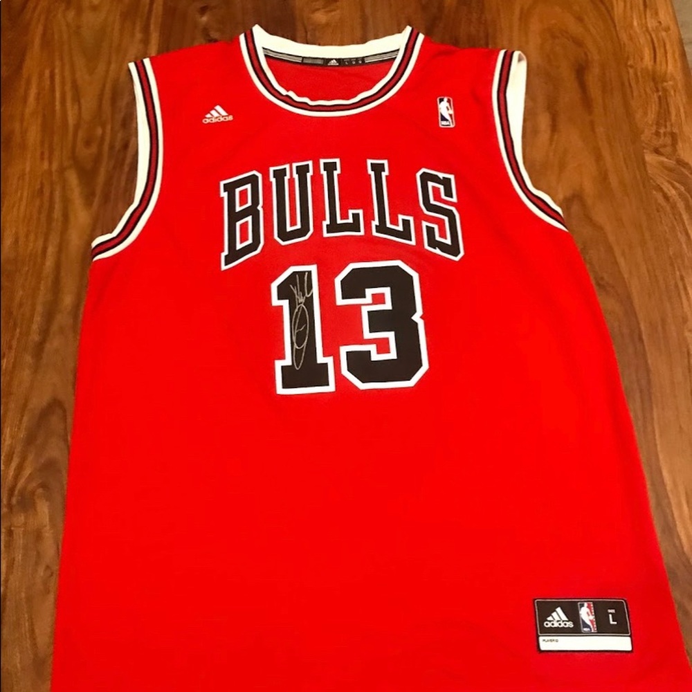 Chicago Bulls Noah Autographed Jersey